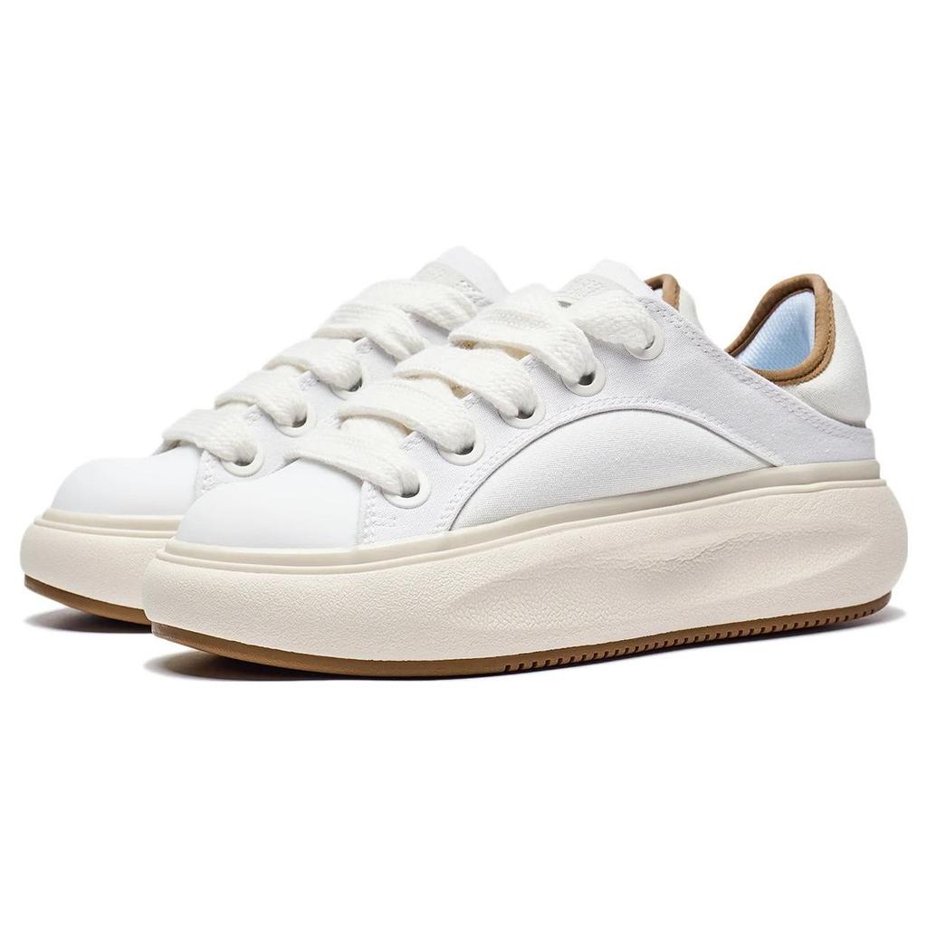 Li Ning Cloud Travel C4D Comfortable Versatile Non-Slip Wear-Resistant Low-Top Casual Shoes Men Sneakers Off-White AZGT043-4