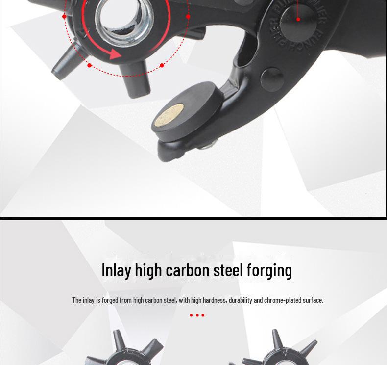 Multifunctional Belt Hole Punch Tool