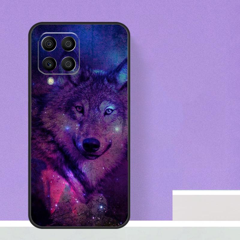 Чехол Animal Wolf Galaxy для Samsung Galaxy M31 M16 M36 M56 M33 M53 M13 M12 M32 M52 M20 M15 M55 M14 M35 M34 M54