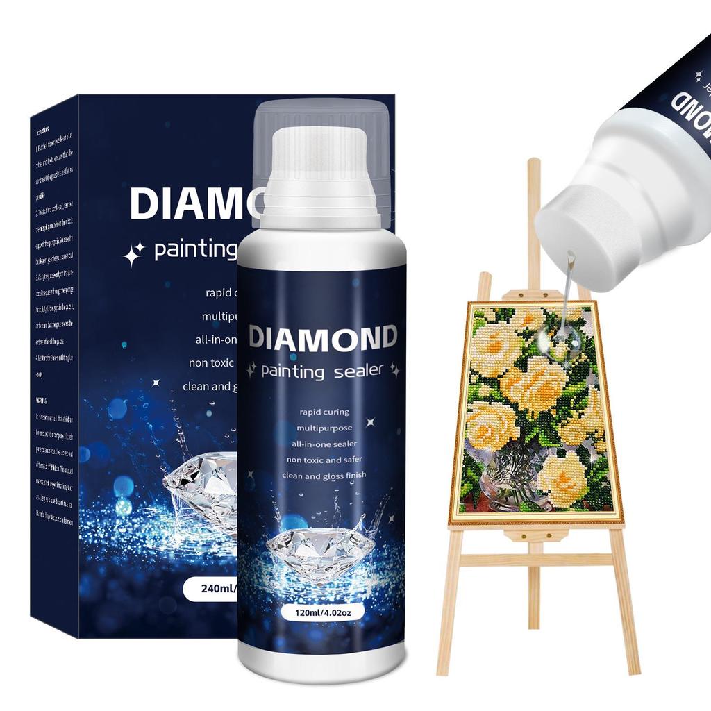 High Gloss Diamond Painting Sealant - Transparent 5D Puzzle Glue