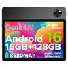 Doogee Планшет U11 Android 16, 11 дюймов, 16 ГБ ОЗУ + 128 ГБ ПЗУ (TF 2 ТБ), 8580 мАч, Восьмиядерный