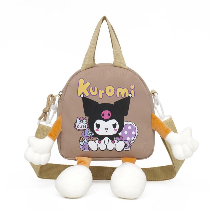 Kids Backpack For Preschool With Nylon Material And Cartoon Pattern