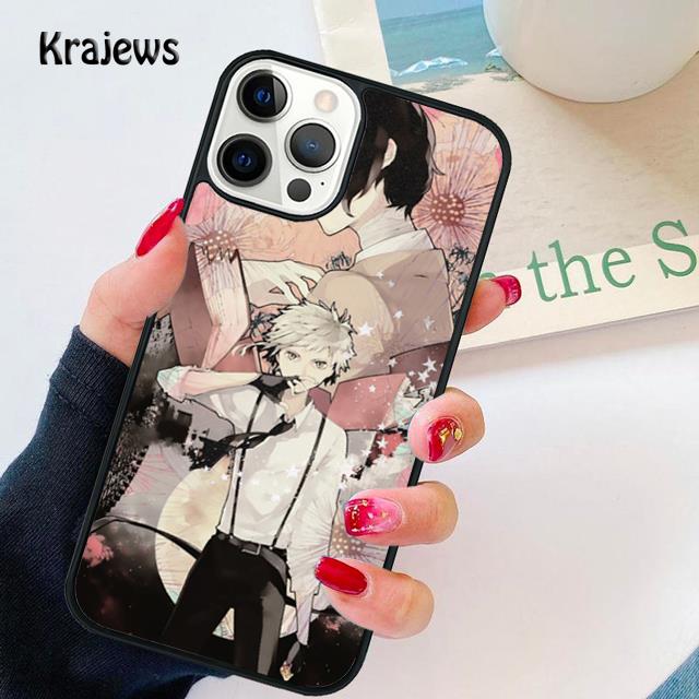 Мягкий чехол для телефона Bungou Stray Dogs для iPhone 14 XR X XS Max 5S 6S 7 8 Plus SE 2020 11 12 13 Pro Max, мини-чехол для телефона