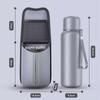 2 in 1 Car Storage Bag Wear-Resistant Pu Leather Seat Side Tissue Holder/Cup Holder Hanging Car Organizer Universal Storage Mesh