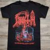 DEATH SCREAM Кровавый Ужас Футболка черная Мужская Все размеры Унисекс Футболка