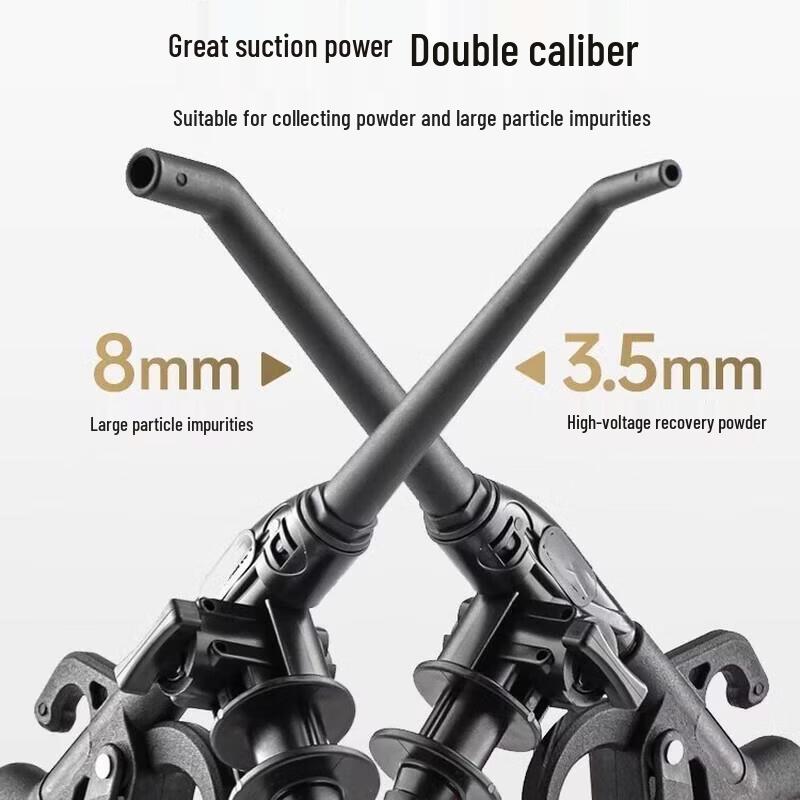 Industrial Pneumatic Blow-Suction Vacuum Cleaner with 3m Spring Tube