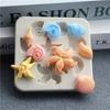 Conch Starfish Shell Silicone Mold Marine Life Handmade Decoration Chocolate Candy Cake Aromatherapy Plaster Mould