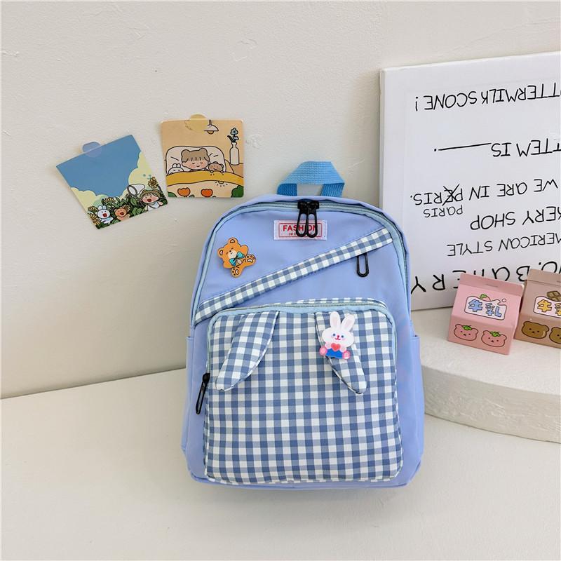 Cute Lightweight Kindergarten Backpack With Curved Straps For Toddler Boys And Girls