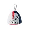 Soft Fluffy Sea Keyring Kawaii Cartoon Plush Pendant Bag Charm Ocean Animal Keychain  Home Decor
