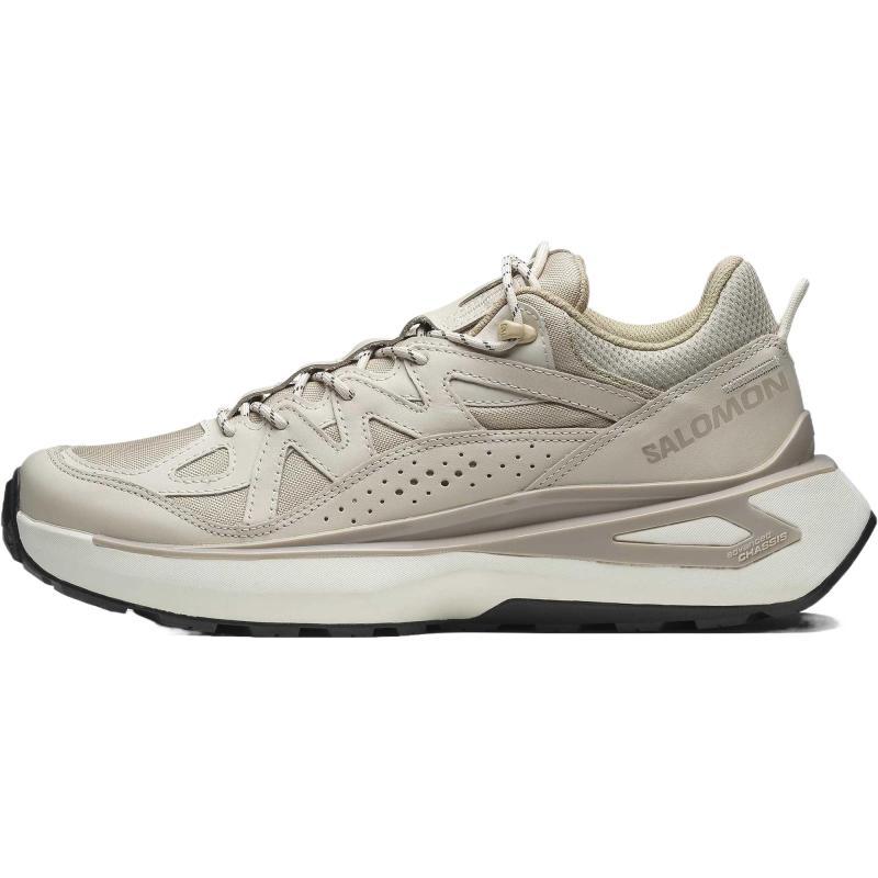 SALOMON ODYSSEY ELMT Anti Slip Wear Resistant Low Top Outdoor Shoes Unisex Tan Sneakers 477253