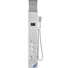 Shower Panel Tower System 6 Modes Hydroelectricity LED Stainless Steel