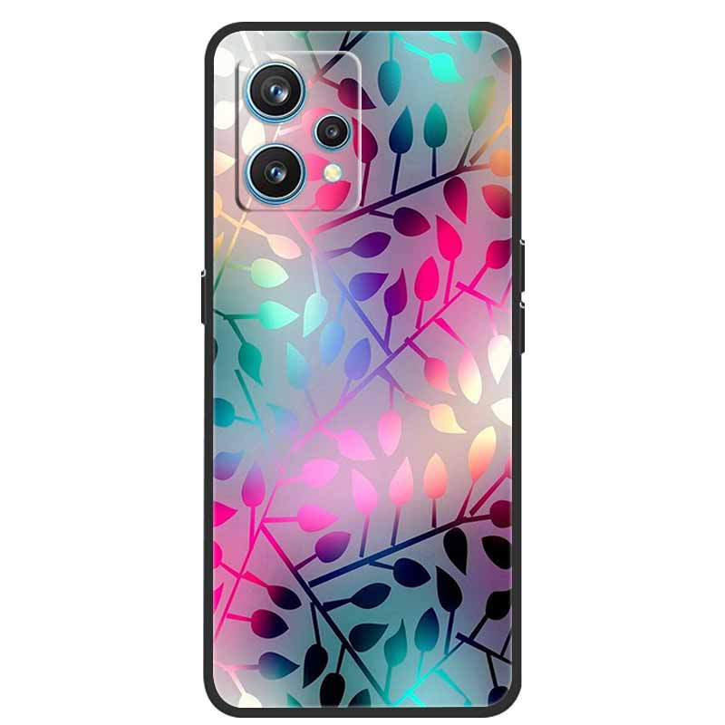 Чехол для Realme 9 RMX3521 Ударопрочный Мягкий силикон ТПУ Задняя крышка Для телефона Realme9 4G Чехлы Realme 9 6,4 дюйма Милый мультяшный чехол-сумка