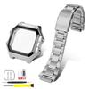 Корпус AE1200 с безелем из нержавеющей стали, ремешок для Casio G-Shock 3299 AE-1200WH AE-1300, модифицированный металлический корпус, браслет, комплект с зеркальным стеклом