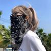 Модная солнцезащитная маска в стиле панк для мужчин и женщин, летняя маска для лица и шеи, защита от ультрафиолета, шарф для ушей, хип-хоп, спортивные банданы на открытом воздухе, велосипедные шарфы