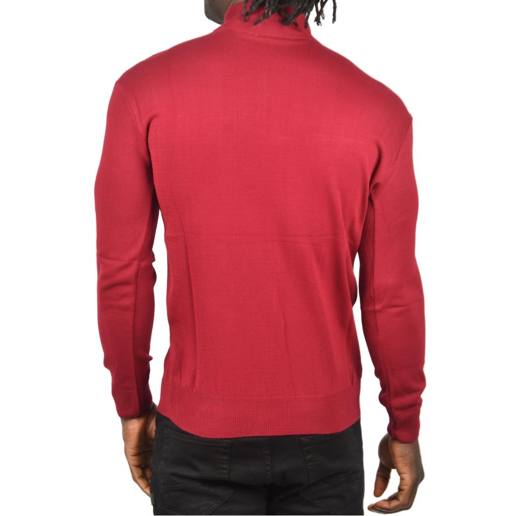 DeepSEA Çizgi Desenli Yarım Balıkçı Yaka Triko Boğazlı Kazak 2505513