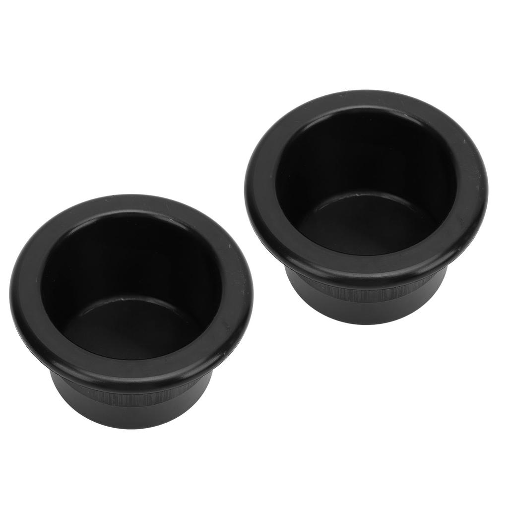 2PCS 2.7in Cup Holder Insert ABS Plastic Universal Fit Easy To Clean for RV Boat Car Sofa Golf Cart
