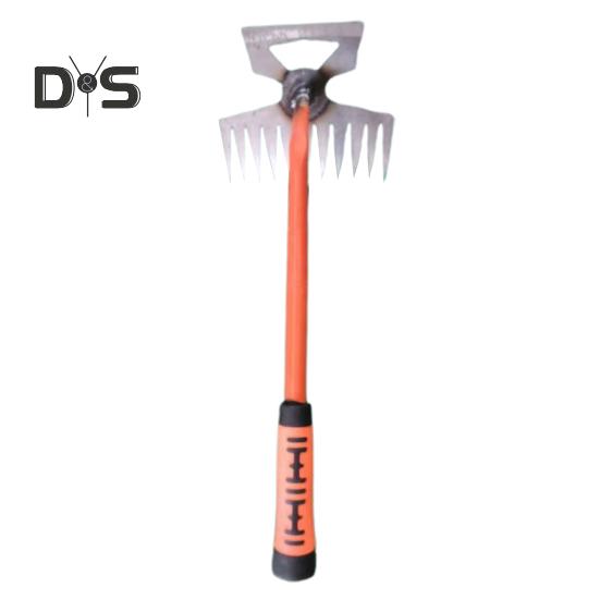 Ручной прополочник для садоводства, стальной прополочник с длинной ручкой, ручной инструмент для удаления сорняков для газона и сада