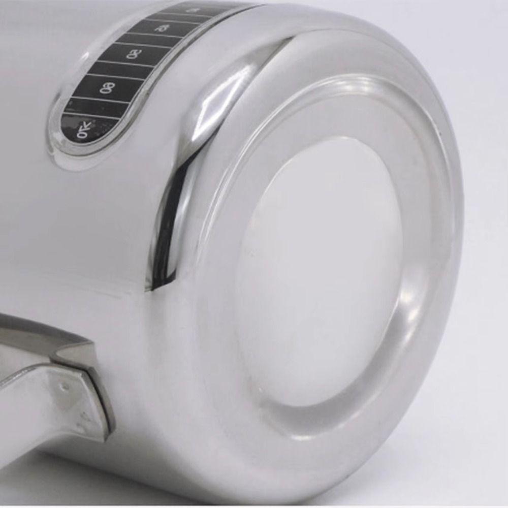 Temperature Sensing Latte Art Cup Accurate Scale Milk Frother Jug Latte Art Jug  Barista Use