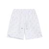 Wade Series Alphabet Print Lace-Up Casual Shorts Men Bottoms White AKSS429-2