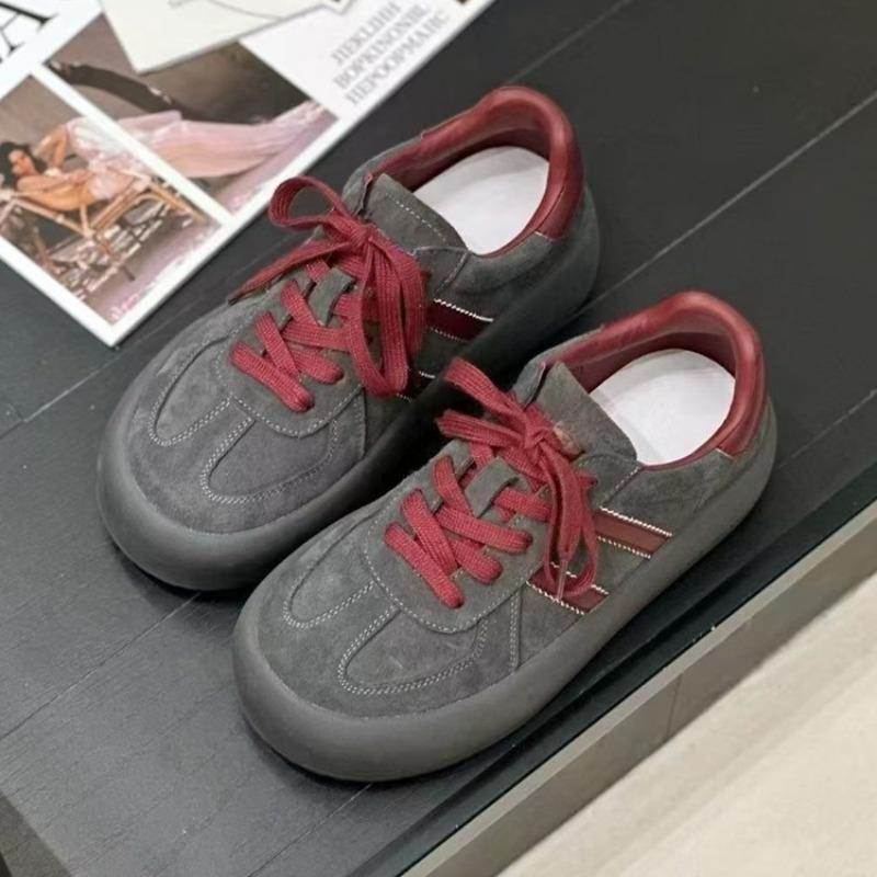 Модный новый дизайн Модная повседневная обувь Уличные кроссовки на шнуровке для женщин Женская удобная универсальная спортивная обувь Вулканизированная обувь