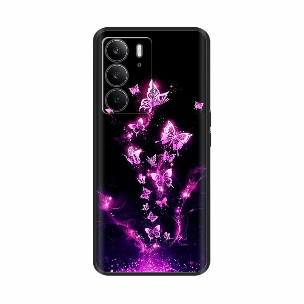 Для Realme 14x 5G Чехлы для телефонов Забавная защита камеры Мягкая жидкая силиконовая задняя крышка для Oppo Realme C75 4G realmeC75 Fundas