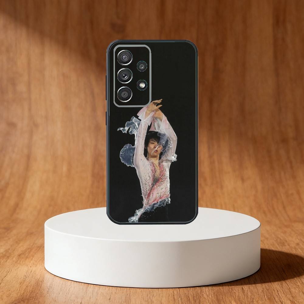 4A Jump L-Legend Hanyu Yuzuru Phone Case For Samsung S25,S24,S21,S22,S23,S30,Ultra,S20,Plus,Fe,Note,10,9,5G Black Cover