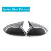 Для VW Golf MK7 GTI R GTD Накладки на боковые зеркала Карбон Глянцевый Матовый Черный АБС Левая+Правая Внешний Стайлинг Тюнинг Аксессуары