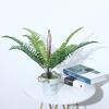 Beautiful Faux Plant Leaves Clear Texture 3 Styles Create Atmosphere