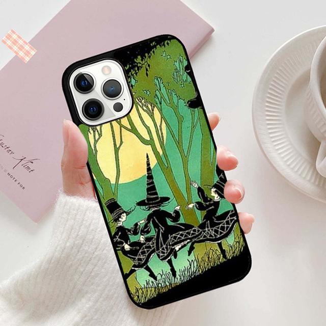 Осенний Круг Ведьм Чехол для Телефона для iPhone 17 Air 16 16e 15 12 11 13 14 Pro Max Apple Plus Coque