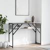 VidaXL Console Table with Shelf Sonoma Grey 105x30x75 Cm 837795