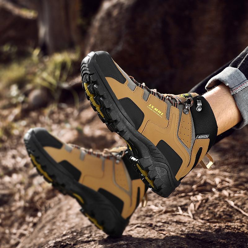 Новые высокие походные ботинки для мужчин, походные ботинки для женщин, дышащие нескользящие ботинки для пустыни и альпинизма