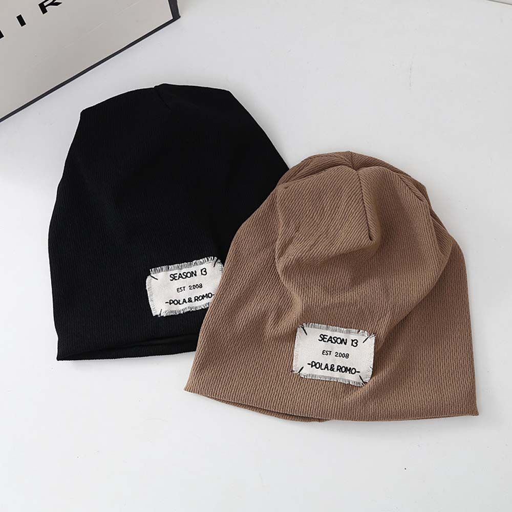 Soft Summer Spring All-match Korean Style Men Skull cap Stacking bonnet Knitted Hat Women Beanie