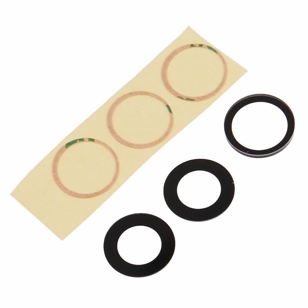 Для iPhone 15 Pro Max 1 комплект Защитное кольцо объектива задней камеры с клейкой наклейкой (без логотипа)