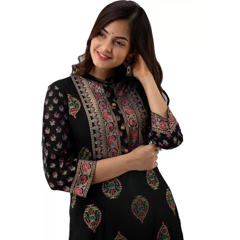 Женский дизайнерский этнический комплект курти из искусственного шелка, красивый комплект сальвар-камиз, курта, одежда SC-2130