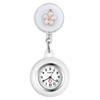 Lancardo Nurse Watch Симпатичные растягивающиеся медсестры перевернутые силиконовые карманные аналоговые кварцевые детские часы для кормления идеальный подарок клипса, цветок, часы, вниз, водонепроницаемые,