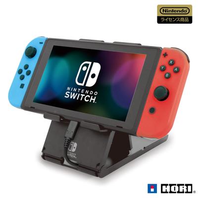 HORI [Продукт, лицензированный Nintendo] Новый подставка-держатель для Nintendo Switch [Совместим с Nintendo Switch Lite] Складная