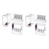 4 Holes Pencil Sharpener Transparent Sketching Students Manual Sharpener  Drawing Use