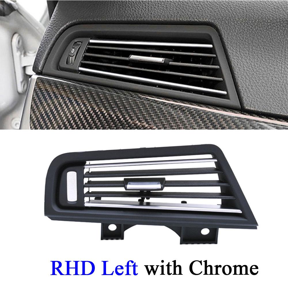 Хромированная решетка кондиционера с правым рулем и правым рулем, замена решетки для BMW 5 серии F10 F11 F18 520 523 525 528