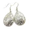 [L9691] - Silver 'Cunegonde' Designer Earrings