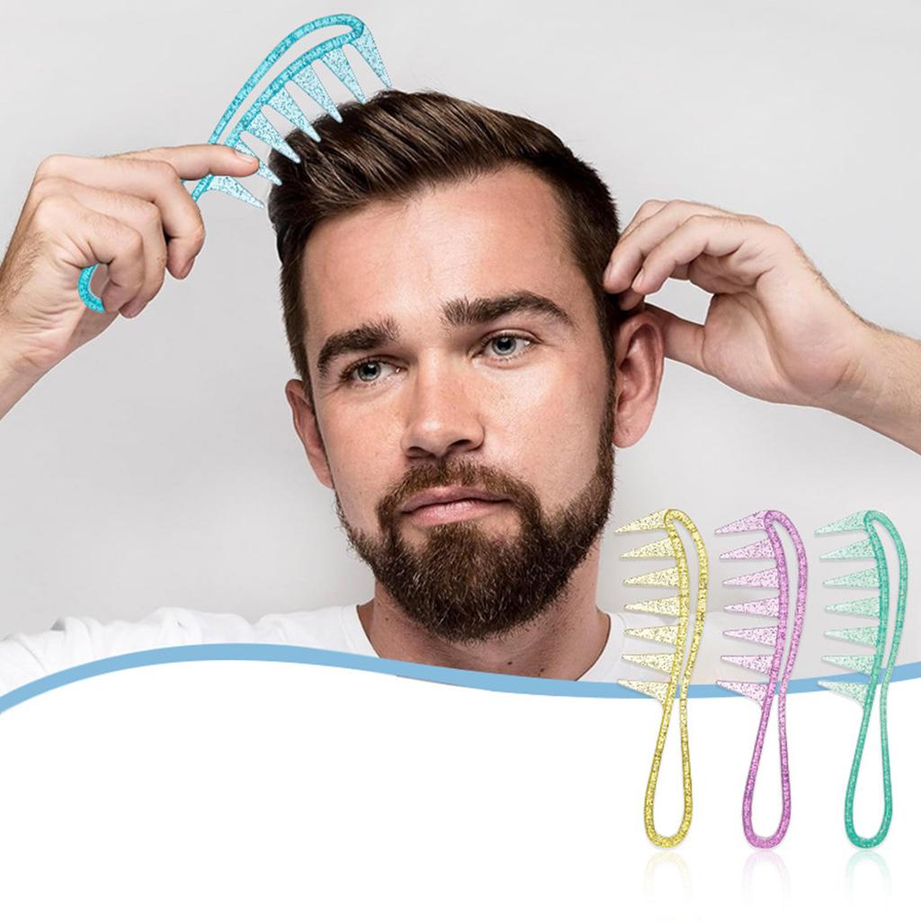 Расчески с широкими зубьями Расческа для вьющихся волос Расческа с большими зубьями Разглаживающая расческа Антистатическая расческа Парикмахерская расческа для дома и салона