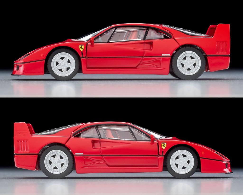 TOMYTEC Tomica Limited Vintage Neo Ferrari F40 1989 Красный Готовая модель 333364 1/64 LV-N