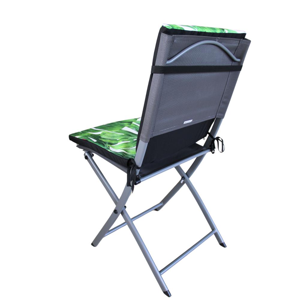 TIP 80x40 cm Galapagos Day Waterproof Chair Cushion with Backrest