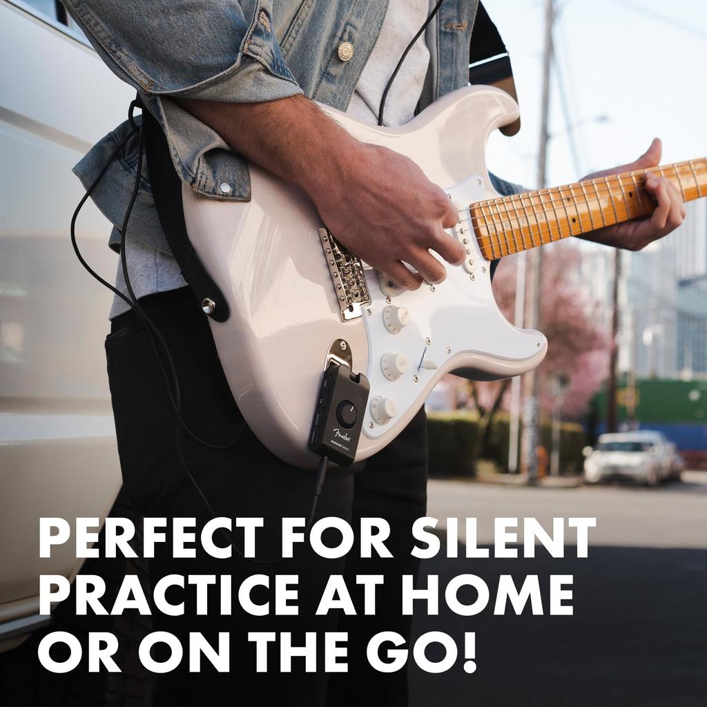 Fender Усилитель для наушников бас-гитары MICRO Black & MUSTANG™