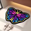 Впитывающий коврик для ванной Butterfly, диатомовая грязь, унитаз, раковина на дверь унитаза, нескользящая подставка для ног, коврик для двери