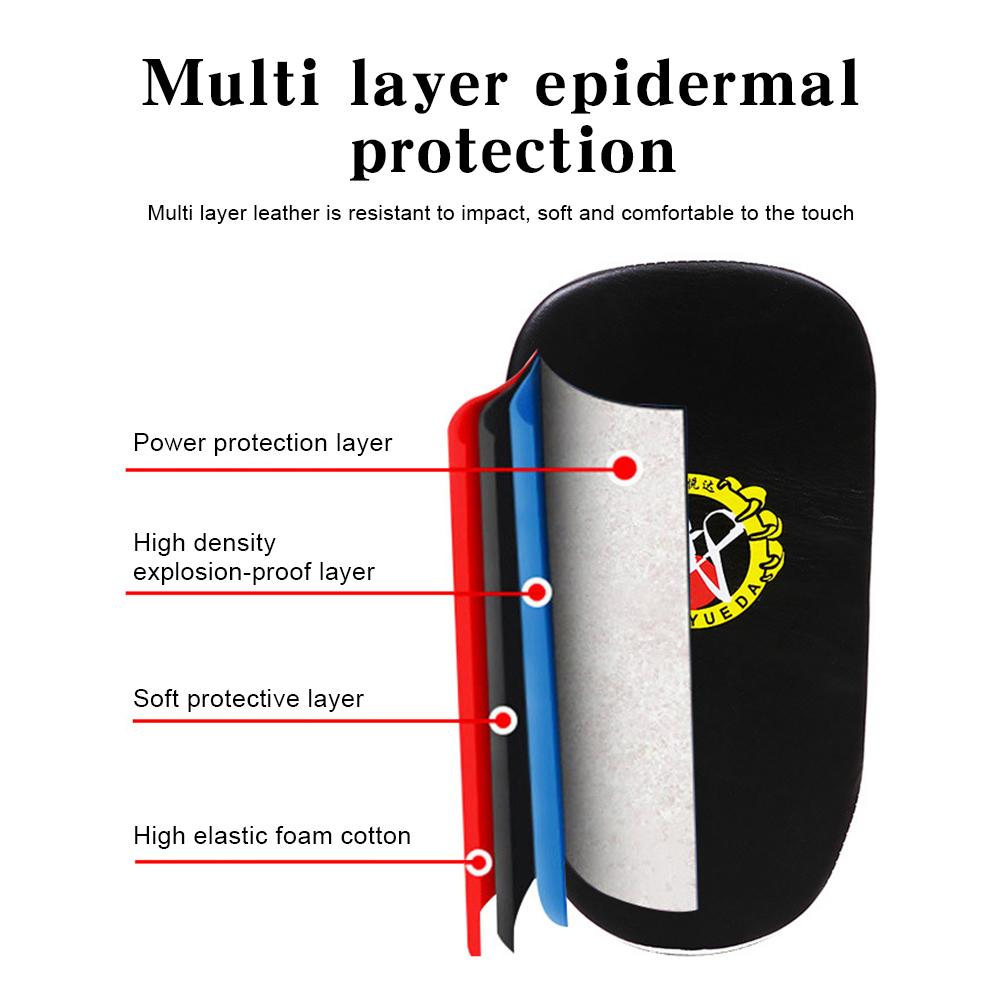 Taekwondo Boxing Target Arc-Shaped Taekwondo Foot Target Adjustable Kick Punch Shield Pad for Muay Thai Taekwondo