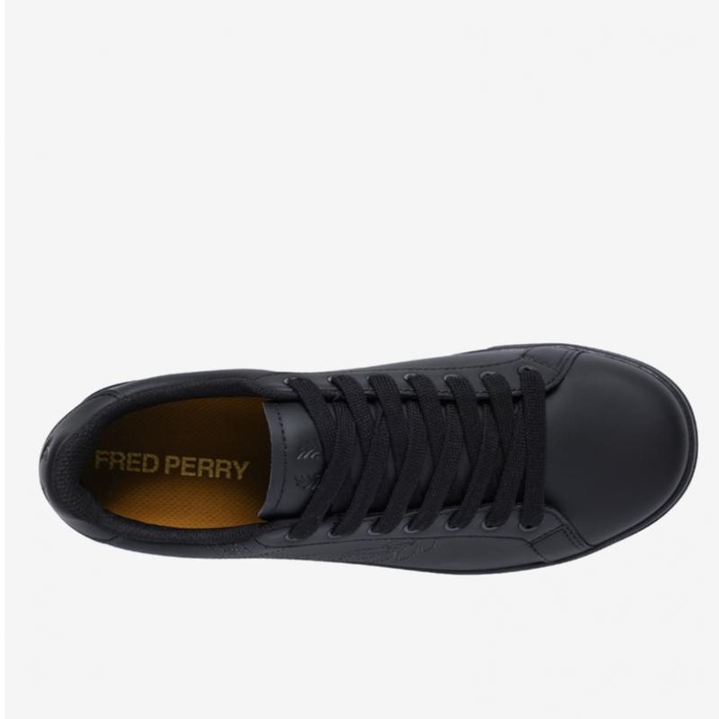 Fred Perry Мужские Кроссовки S B721 Кожаные Вышитые Большемерки