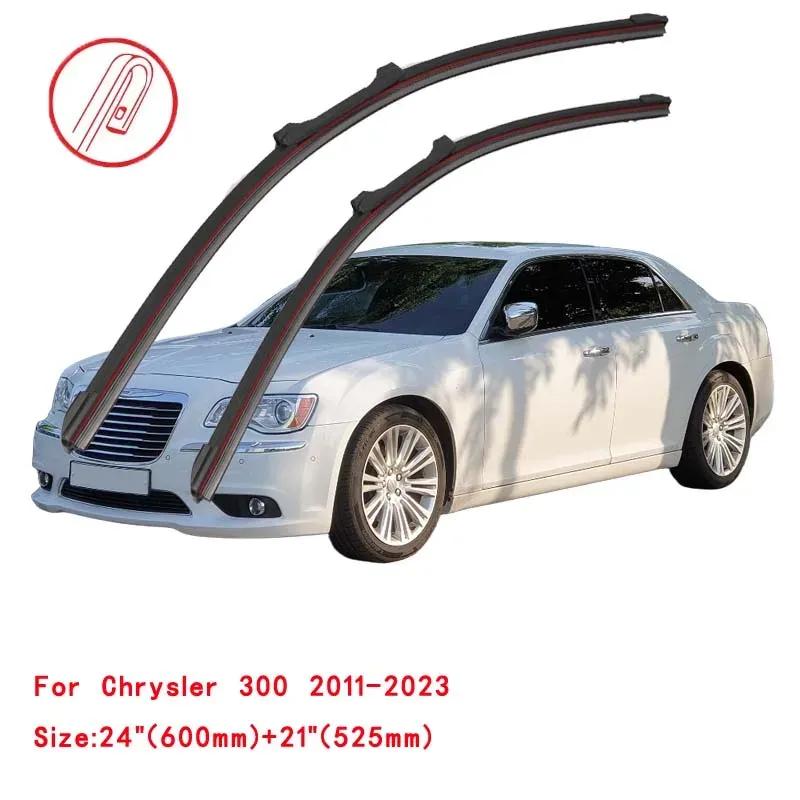 For Chrysler 200 300 300C 300M 2005- Car Windshield Wiper Blade Front Windscreen Brushes Washer Accessories Window Cleaning
