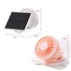 Solar Powered Hat Clip Fan USB Rechargeable Personal Fan Summer Cap Clip Cooler Fan