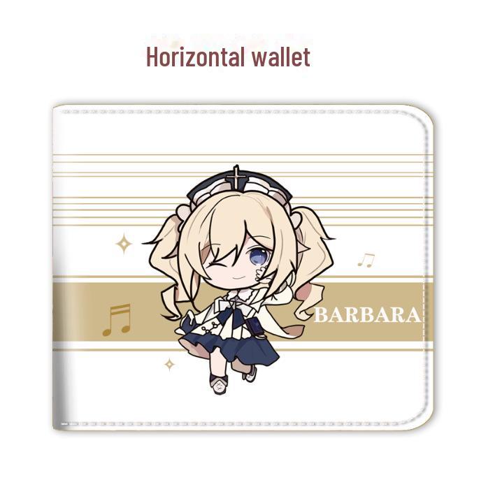 Кошелек с аниме-игрой Genshin Impact — высококачественный периферийный продукт