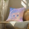Pokemon Anime Fan Collection Plush Pillow Cover Soft Short Plush Cushion Cover For Sofa Bedroom Home Decor Gift